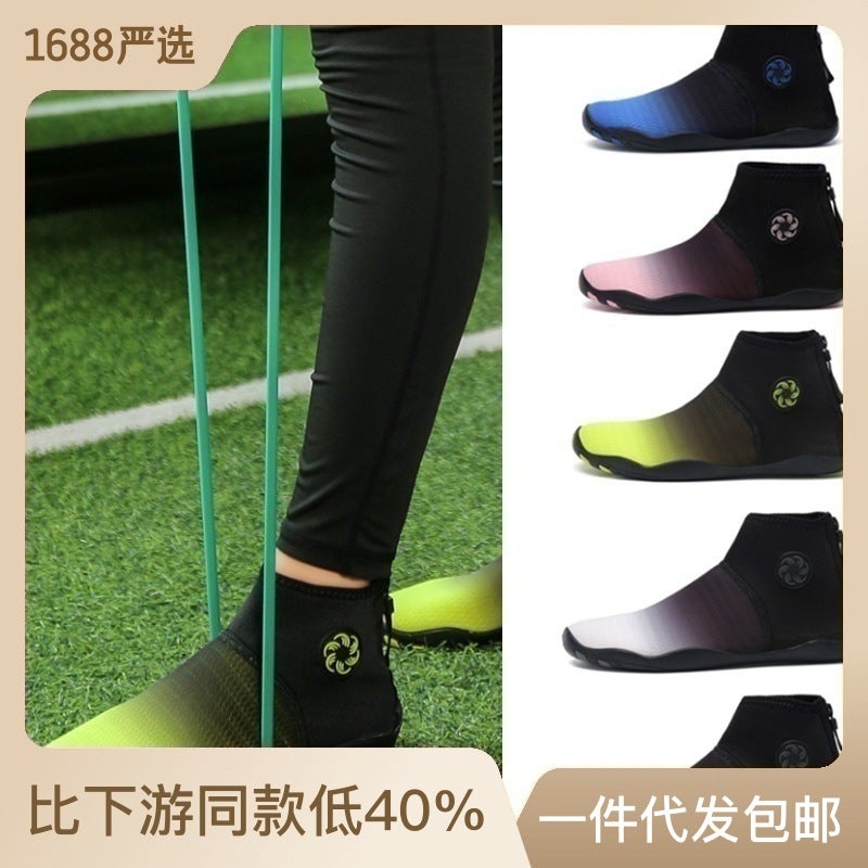Outdoor upstream shoes breathable wading shoes men''s and women''s beach swimming climbing indoor running high-top fitness shoes - Image 4