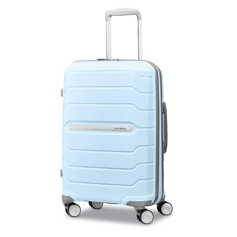 Samsonite Freeform Hardside Carry-On Luggage with Spinner Wheels - Hardshell Suitcase - TSA, Airline-Approved - Expandable Hard Shell, Smooth Rolling Wheels for Lightweight Travel - Sky Blue - Image 1