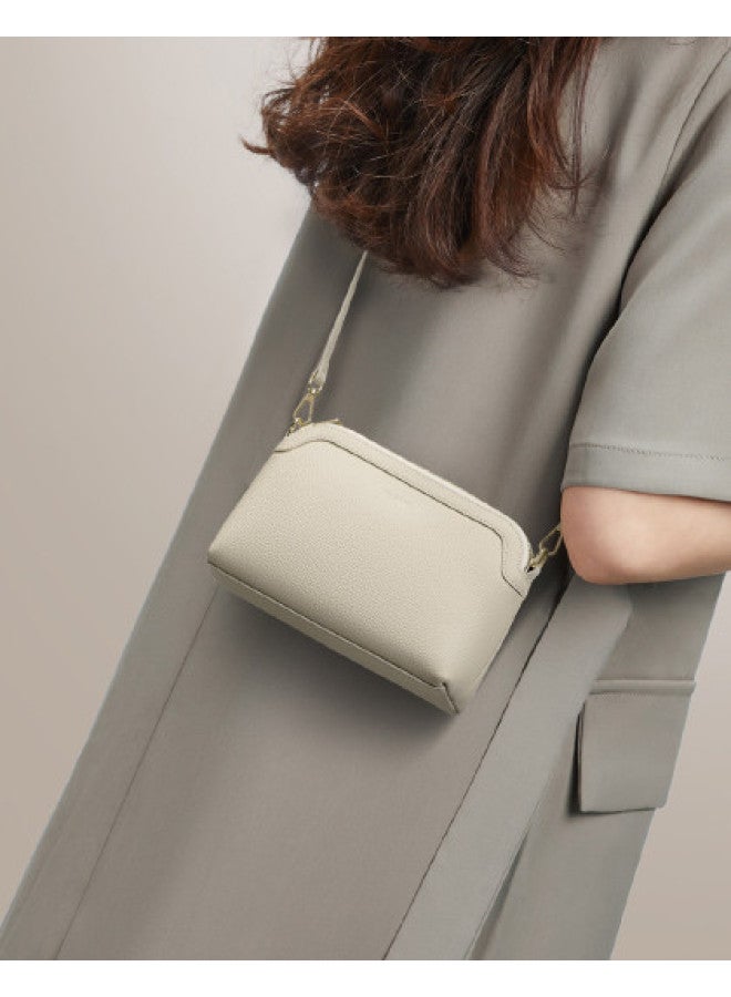 Josiny Top Grain Leather Bag For Women 2025, Light Luxury Large Capacity Versatile Shoulder Crossbody Bag, Underarm Mom Bag, Women's Handbag - Image 1