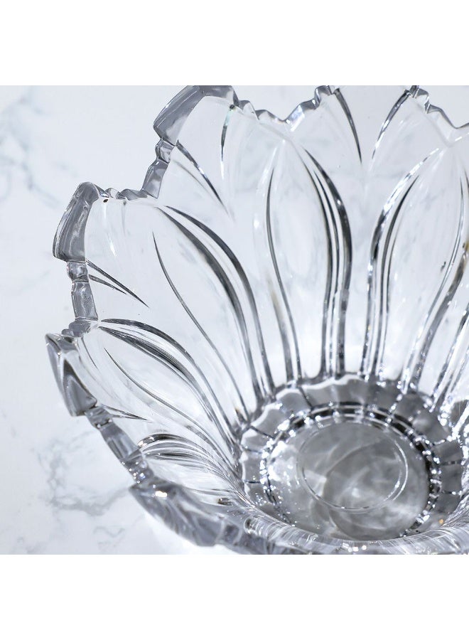 Mondo Villa Medium Bowl 24 cm - Elegant Serveware for Dining, Premium Quality Glass Bowl, Decorative Kitchen Accessory for Modern Table Settings - Image 4