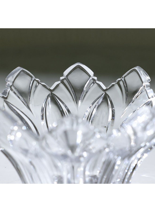 Mondo Villa Medium Bowl 24 cm - Elegant Serveware for Dining, Premium Quality Glass Bowl, Decorative Kitchen Accessory for Modern Table Settings - Image 3