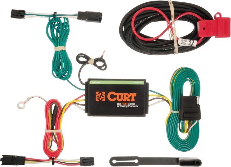 CURT 56176 Vehicle-Side Custom 4-Pin Trailer Wiring Harness - Image 1