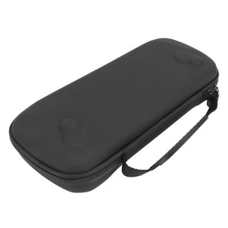 Hard Carrying Case: Black Thickened Waterproof PU Shell - Customized Fit With Foldable Stand & Multiple Storage For ROG Ally X 2024, Rog Ally 2023, MSI Claw A1M Travel & Desktop Gaming