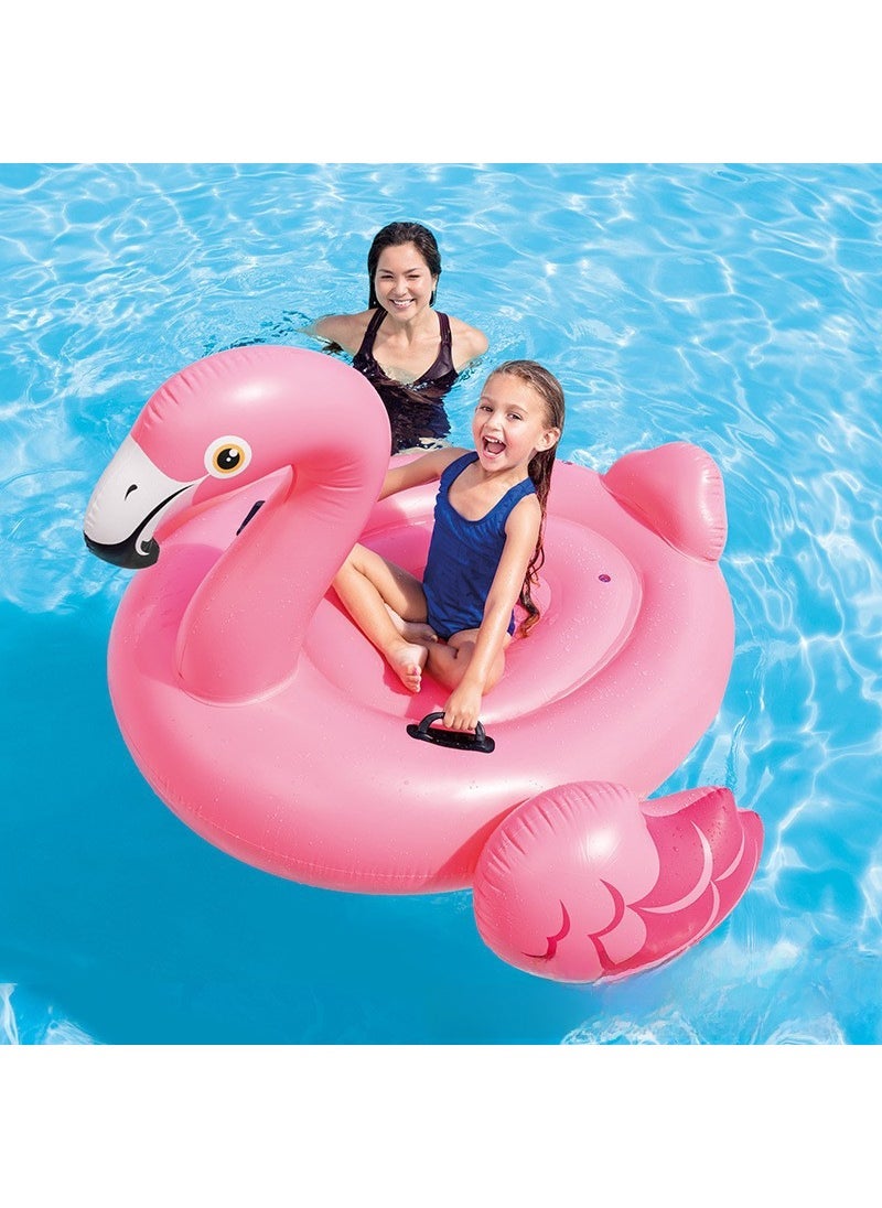 Intex 57558 Pink Flamingo Inflatable Pool Float Air pump is not included in the picture