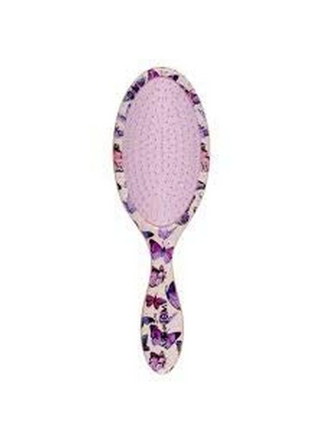 CALA Wet N Dry Detangling Hair Brush Butterfly Print - Image 2