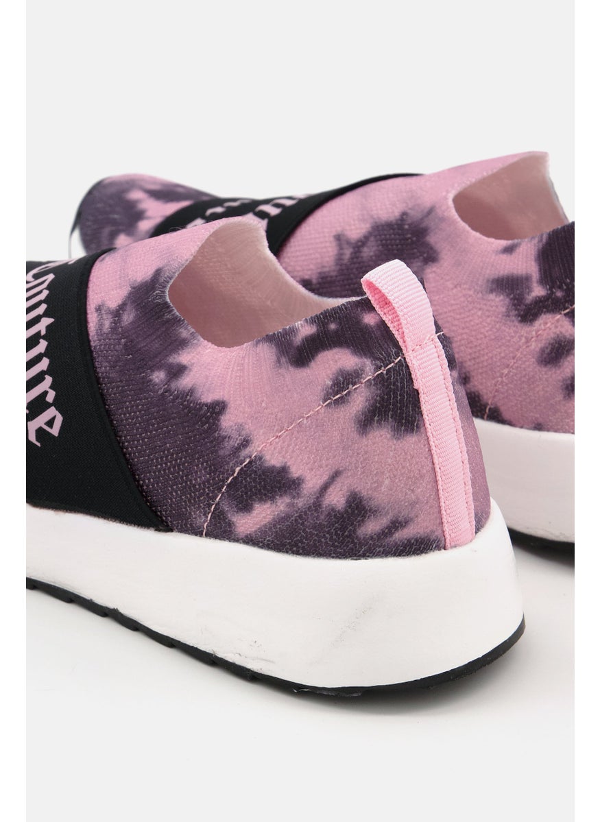 Juicy Couture - Women Slip On Announce Casual Shoes, Pink - Image 1