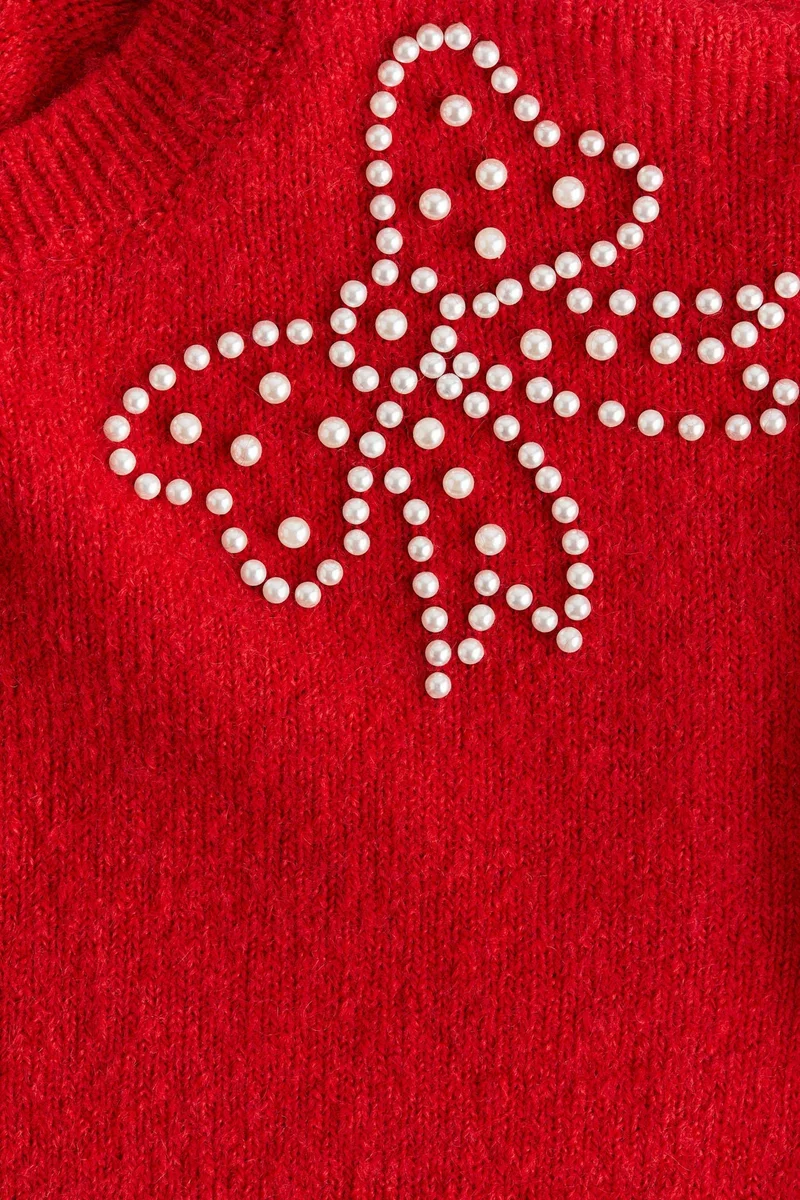 اتش اند ام كنزة مطرزة