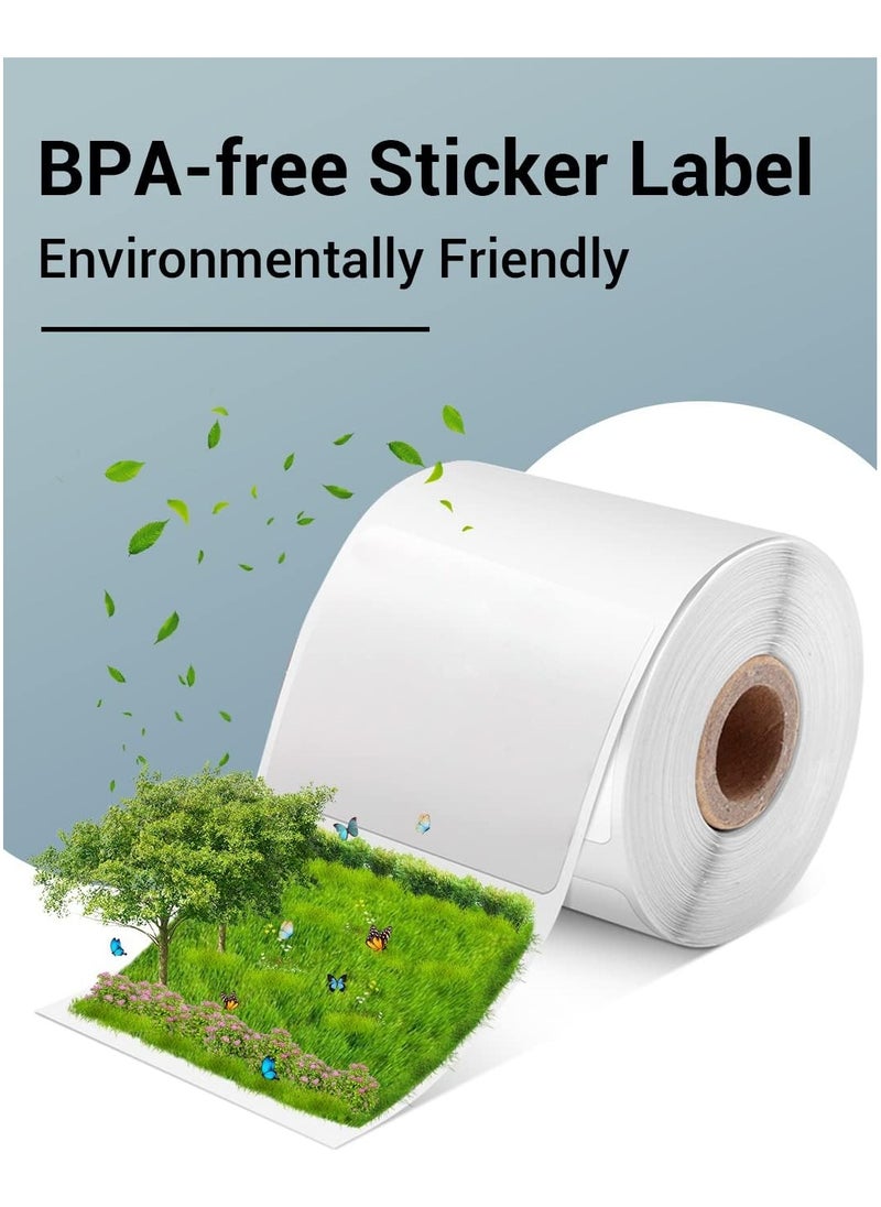 phomemo - M110 Labels Multi-Purpose Self-Adhesive Round Thermal Label for M110/M221/M220/M200/M150/M120 Label Printer,40x40mm(Inch 1.57"×1.57"),180 Labels/Roll, Label for Small Business, Home, Office - Image 1