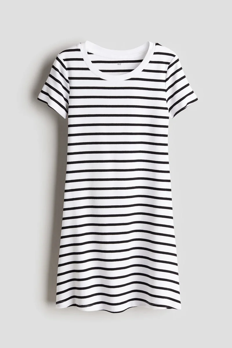 اتش اند ام Short-Sleeved Jersey Dress