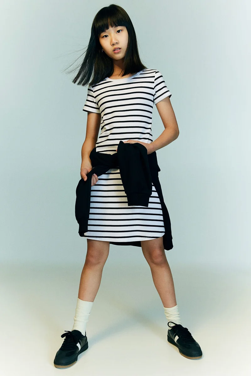 H&M Short-Sleeved Jersey Dress