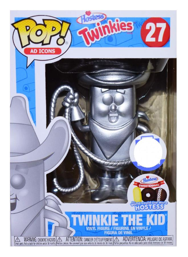 Funko POP! Ad Icons: Twinkie The Kid [Metallic Silver] #27 - Limited Edition Exclusive - Image 3