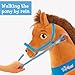 PonyCycle Ride on Horse Cowboy Blue Reins fit of Model X and Model YUE - Image 4