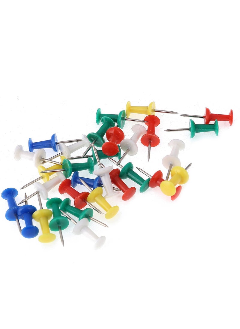 colored push pins | heads come in an assortment of colors for eye-catching appeal | pins & tacks|school and office supplies | pushpins | thumb tacks