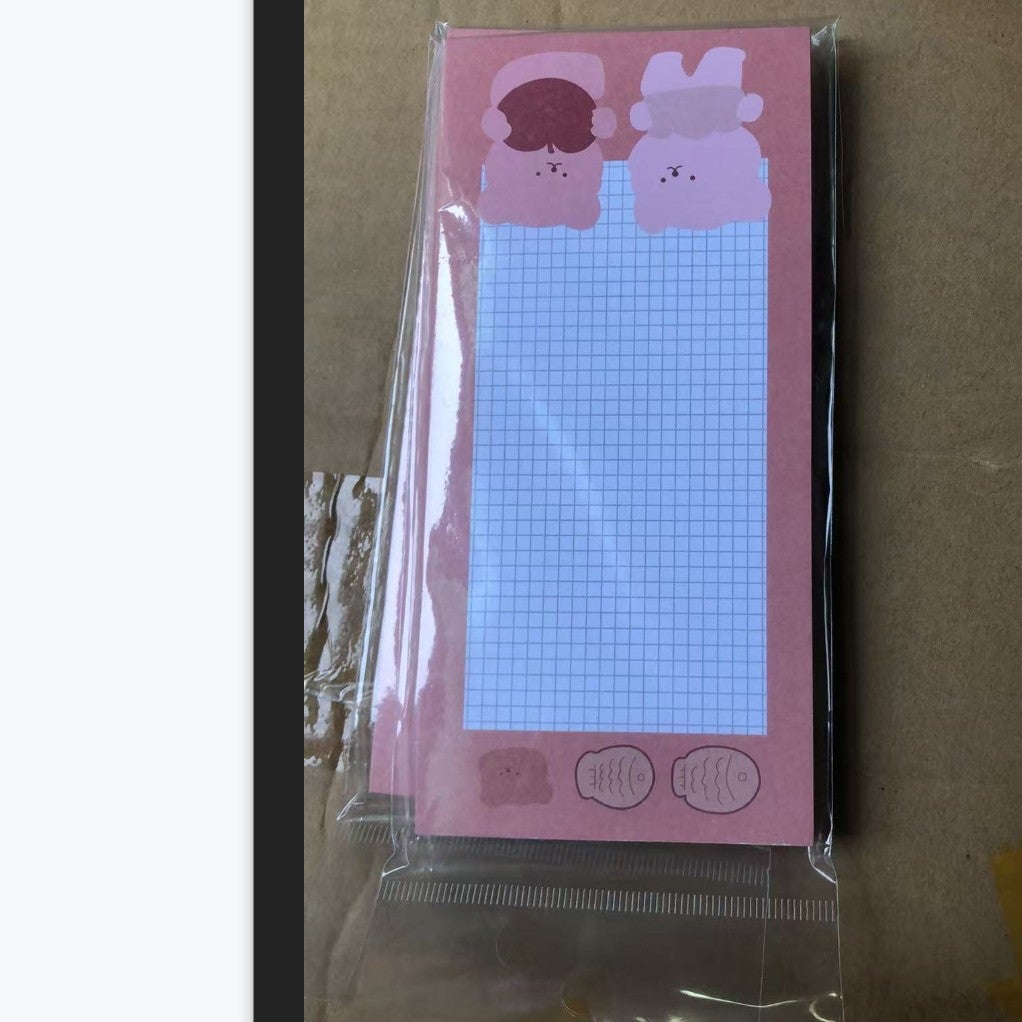 Generic Lu Hao Cartoon Post-It Notes Tearable Notes Plan This Student ...