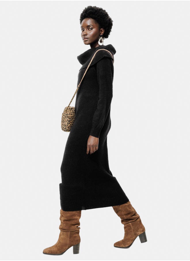 promod Bardot neckline jumper dress  - Image 3