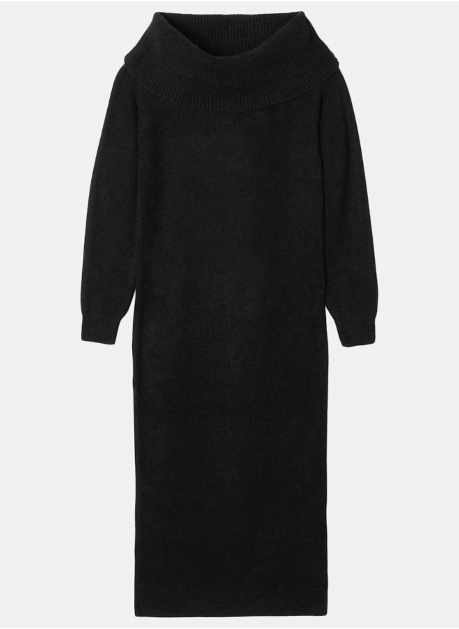 promod Bardot neckline jumper dress  - Image 4