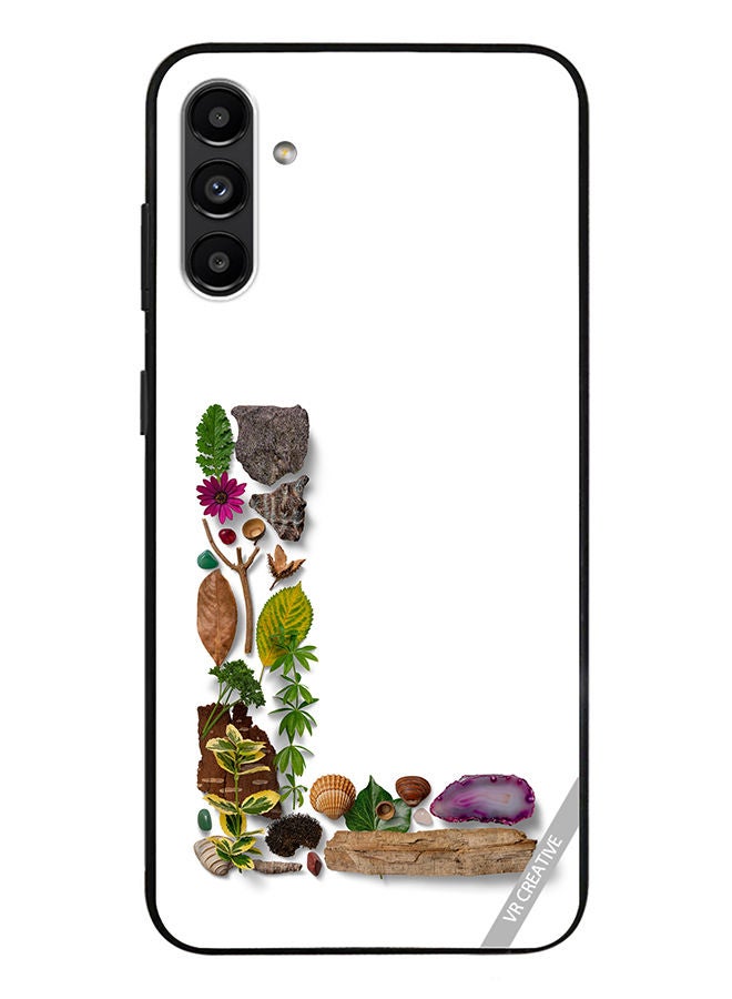VR CREATIVE Protective Case Cover For Samsung Galaxy A13 5G Alphabet L Design Multicolour - Image 1