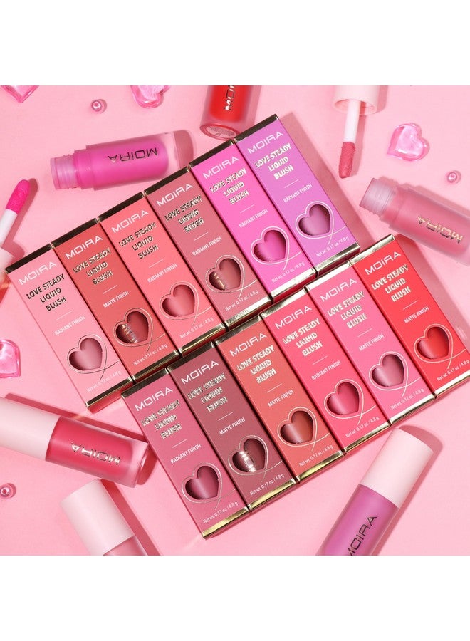 moira Love Steady Liquid Blush (001, Forever Mine) - Image 4