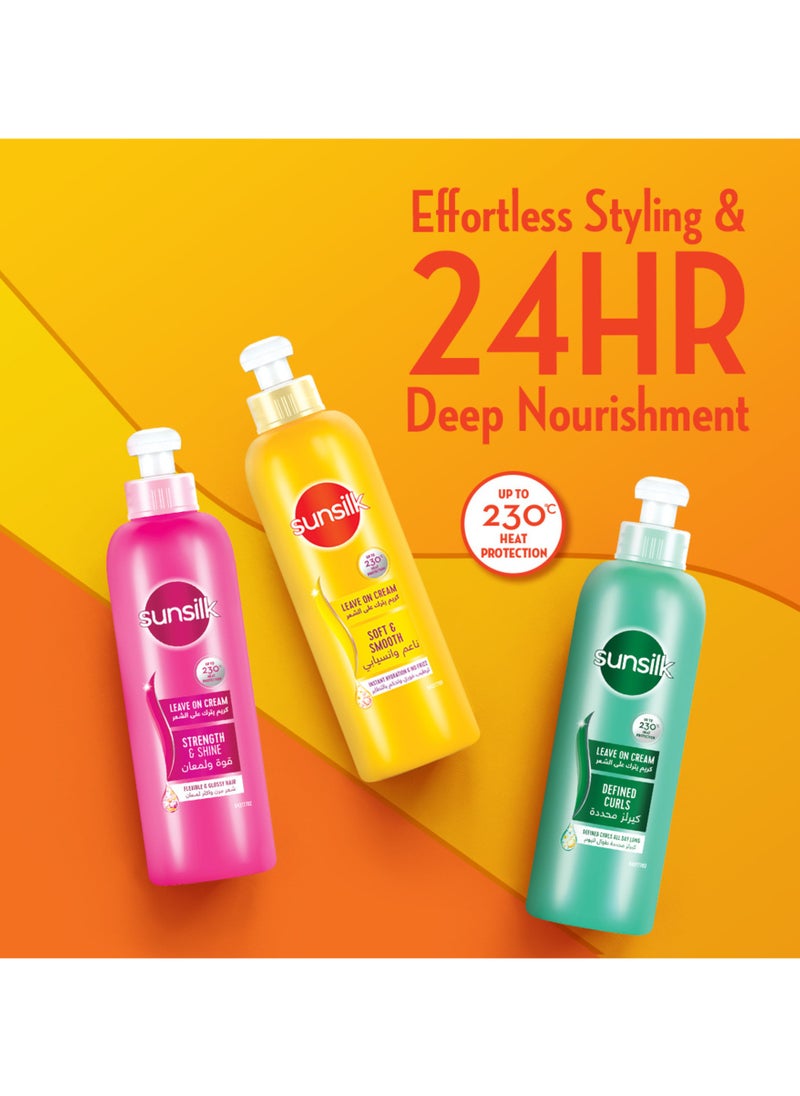 Sunsilk - Leave On Cream With Argan Oil For Frizzy And Dry Hair - Image 1