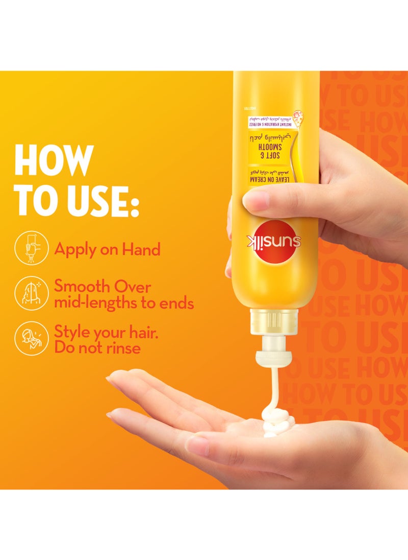 Sunsilk - Leave On Cream With Argan Oil For Frizzy And Dry Hair - Image 1