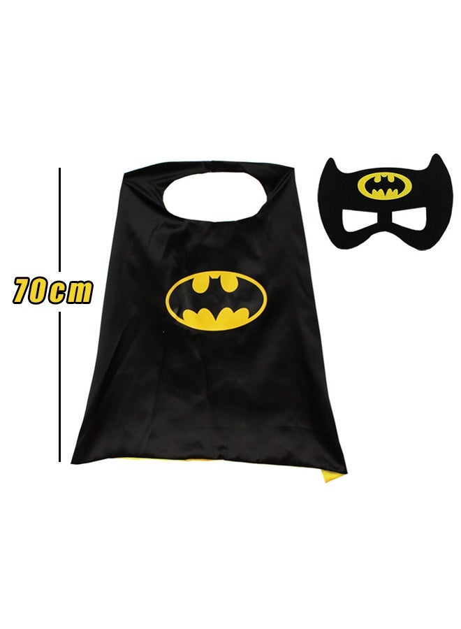 Superhero زي القبعات والأقنعة, بدلة باتمان زي, هالوين زي هدية, مزدوج الجانب القبعات أفضل ألعاب البطل الخارق الأولاد اللباس - Image 4