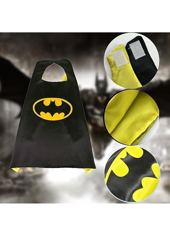 Superhero زي القبعات والأقنعة, بدلة باتمان زي, هالوين زي هدية, مزدوج الجانب القبعات أفضل ألعاب البطل الخارق الأولاد اللباس - Image 5