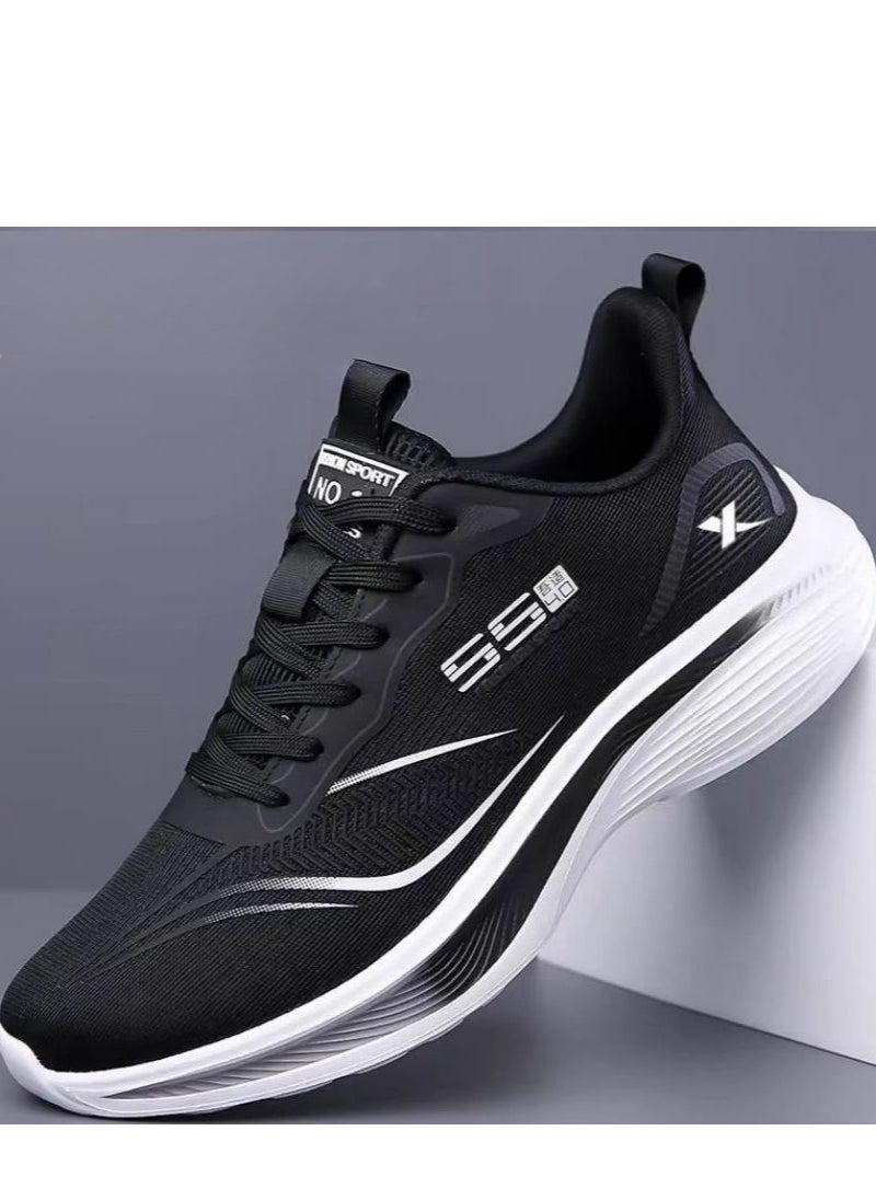 XTEP - Men's Mesh Ultra Light Carbon Plate Shock-Absorbing Racing Running Shoes - Image 1