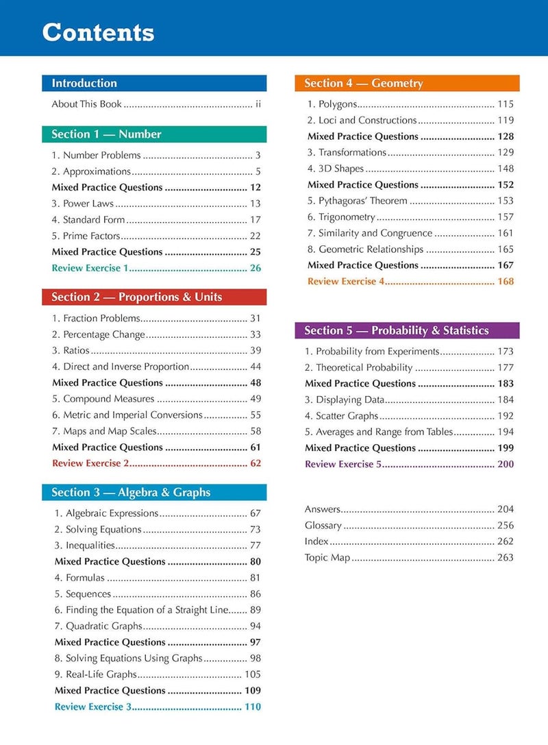 كتاب الطالب في الرياضيات للصف التاسع KS3 الجديد - مع الإجابات وإصدار عبر الإنترنت - Image 3