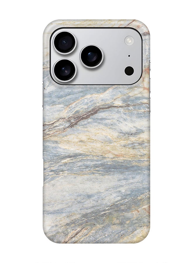 For iPhone 17 Pro,Case, [Compatible with MagSafe] Magnetic cover Slim fit Protection Matte, - Marble Print Grey Classic