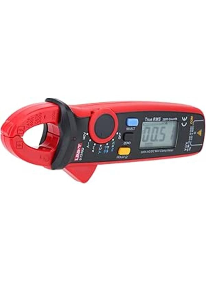 UNI-T YIRU UNI-T UT210D AC/DC 200A True RMS Auto-Range Digital Multimeter Voltage Current Clamp Meter with Capacitance Temperature(F/C) Resistance Measurement Tester Detector