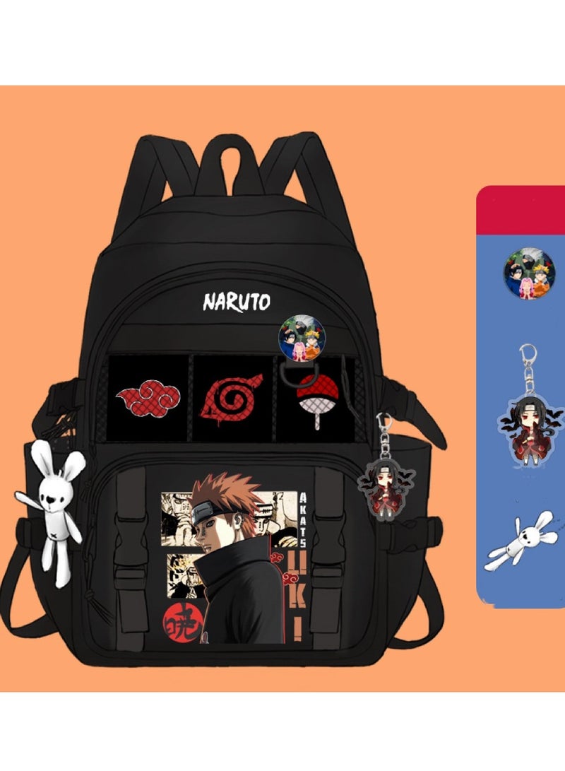 KUYING Naruto Backpack Anime Backpack  - Image 1
