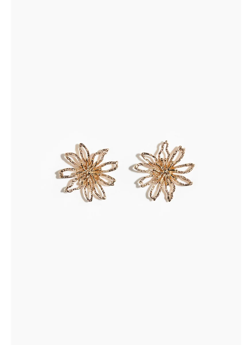 H&M Flower-Shaped Stud Earrings