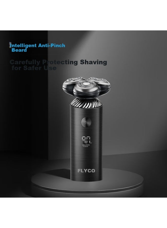 Flyco Smart Electric Rotary Shaver For Men, Wet And Dry Dual Shaving Fs966 Birthday Holiday Gift For Boyfriend Husband Father Father, Government Subsidy - Image 3