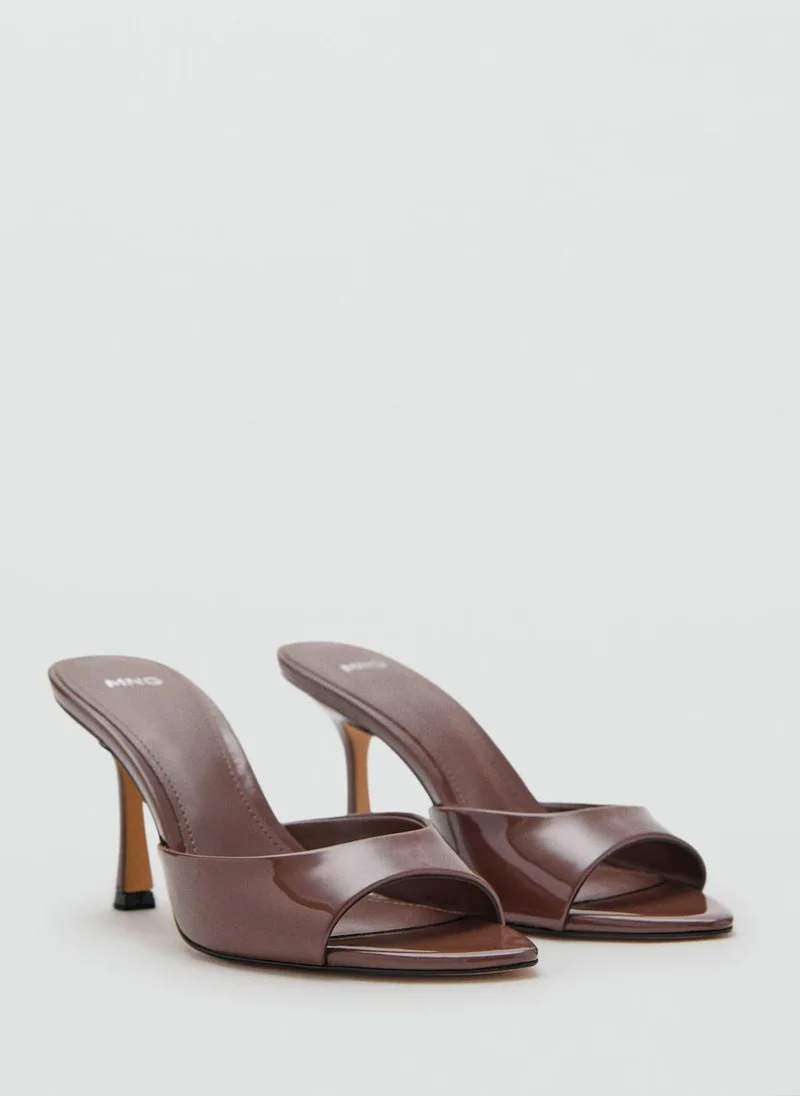 MANGO Pointed heel sandals