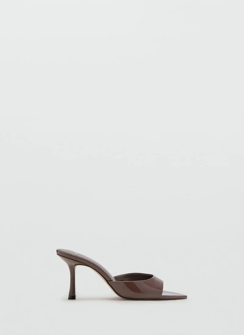 MANGO Pointed heel sandals
