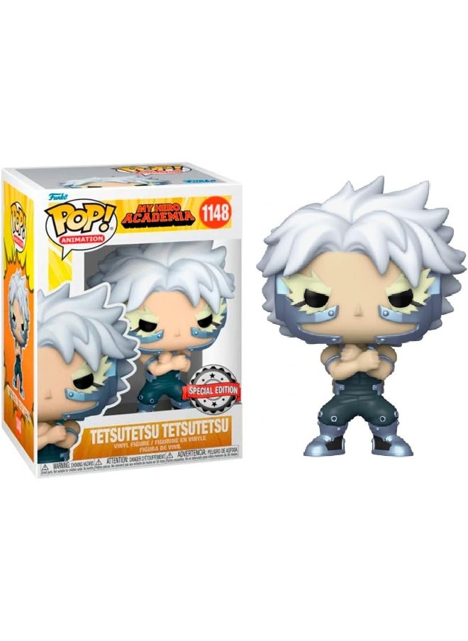 Funko Funko Pop Animation: My Hero Academia 1B Tetsutetsu Tetsutetsu Exc, Collectible Action Vinyl Figure 