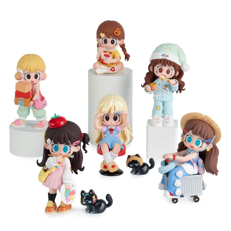 BEEMAI Milay Daily Times Series Single Box Contains 1 Figure Blind Box Cute Figures Collectible Toys Birthday Gifts - Image 3
