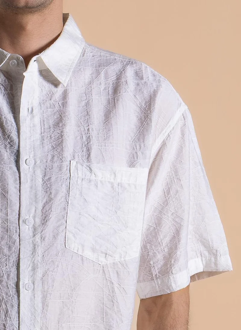 SHAPES LIGHTWEIGHT TEXTURED SHIRT