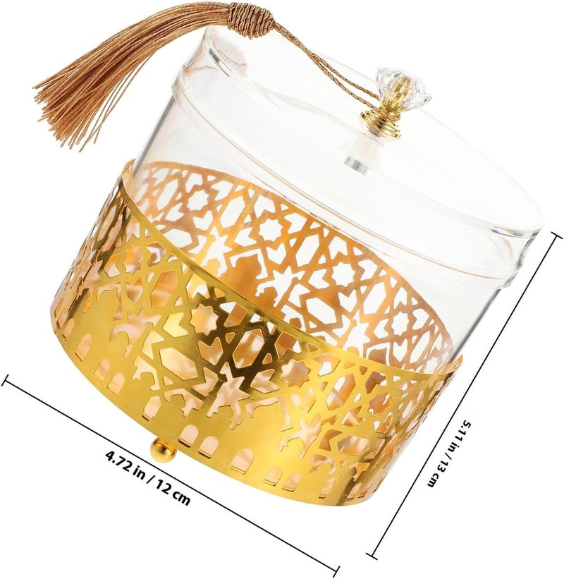 Festival Candy Box and Small Candy Containers Arab Eid Mubarak Decorative Storage Box for Home Use and - Image 2