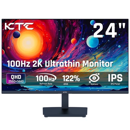 ktc Ktc Qhd Computer Monitor 24 inch Z95A765A0DC269406D6B1Z