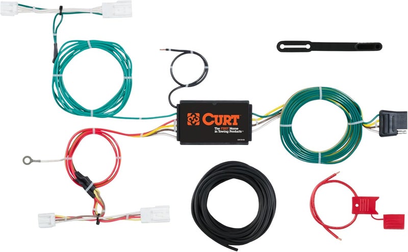 CURT 56268 Vehicle-Side Custom 4-Pin Trailer Wiring Harness for Lexus NX200t and NX300h - Image 1