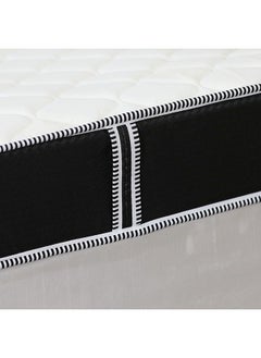 DANUBE HOME Isleep Bonnel Spring Mattress With 2 Pillow Free Medium Firm Feel Spine Balance For Pressure Relief L210xW180 cm Thickness 21 cm Cream/Black  - Image 3