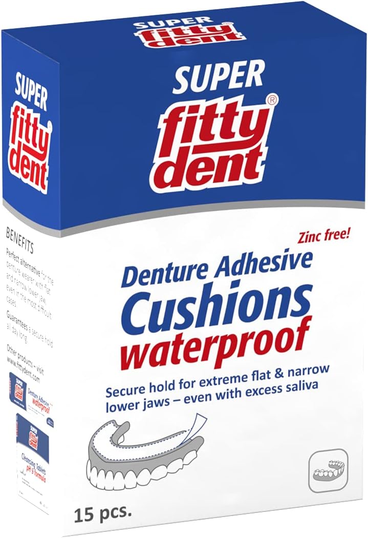Secure Denture Adhesive Strips 15 pack - Image 2