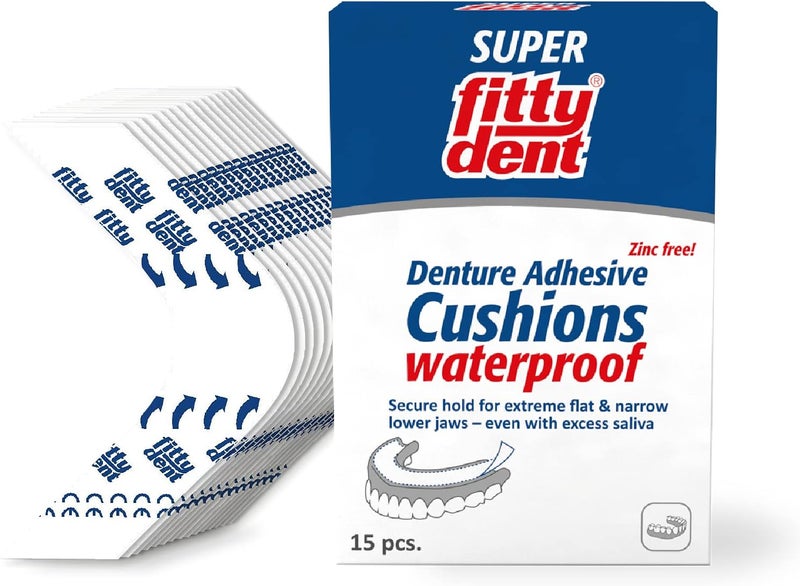 Secure Denture Adhesive Strips 15 pack - Image 4