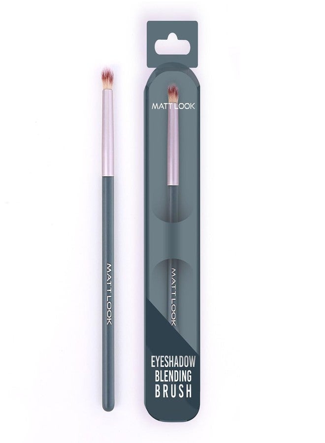 MATT LOOK Ultra Soft Synthetic Bristle Makeup Brush for Face Makeup - Eye Shadow Blending Brush - Image 1