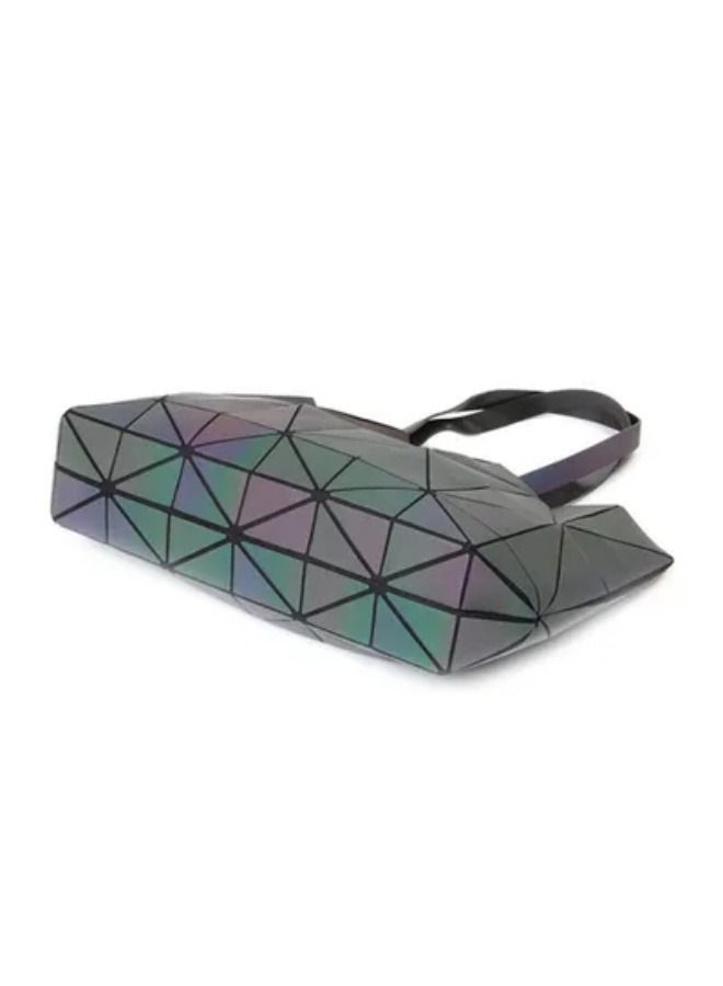 Unique Design Geometric Lattice Tote  - Image 1