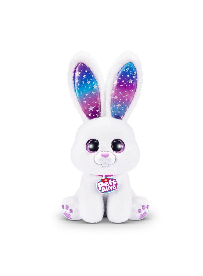 Pets Alive Magic Bunnies (Pearl) by ZURU Electronic Plush Unboxing Surprise Interactive Magic Toy - Image 3