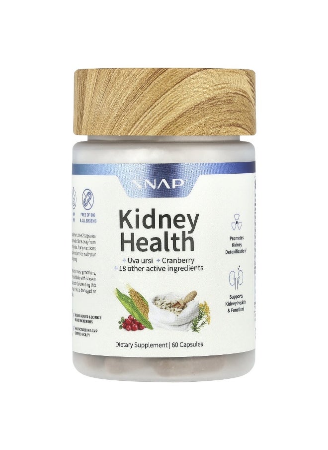 SNAP SUPPLEMENTS - Snap Supplements, Kidney Health, 60 Capsules - Image 1