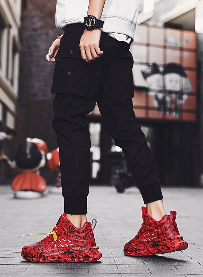 NIBEMINENT Men's Basketball Shoes Casual Sneakers  - Image 5