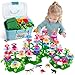 Leetous Birthday Toys Gifts for 2 3 4 5 6 Years Old Toddler Girls Boys 156 PCS Insect Flower Garden Building Educational STEM Pretend Play Gardening SetEaster Basket Stuffers Gifts for Preschool Kids Age 2 - Image 4